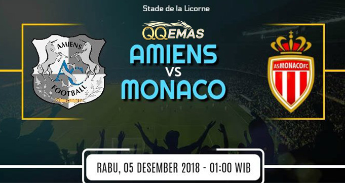 Prediksi Bola Amiens SC Vs Monaco 5 Desember 2018