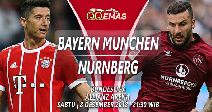 Prediksi Bola Bayern Munich Vs Numberg 8 Desember 2018