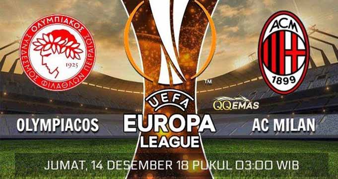 Prediksi Bola Olympiacos Vs AC Milan 14 Desember 2018