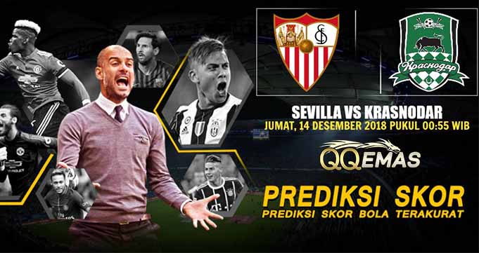 Prediksi Bola Sevilla Vs Fc Krasnodar 14 Desember 2018