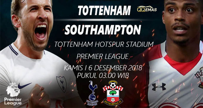 Prediksi Bola Tottenham Vs Southampton 6 Desember 2018