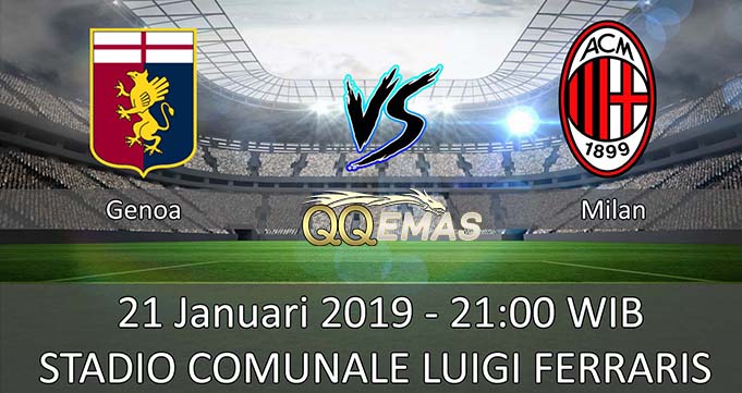 Prediksi Bola Genoa Vs Milan 21 Januari 2019