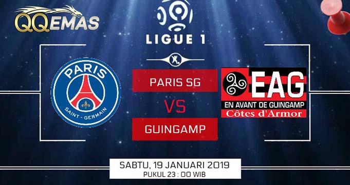 Prediksi Bola Paris Saint Germain Vs Guingamp 19 Januari 2019