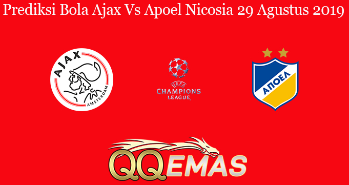 Prediksi Bola Ajax Vs Apoel Nicosia 29 Agustus 2019