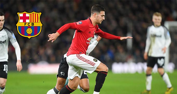 Diogo Dalot Dibidik Barcelona Musim Depan