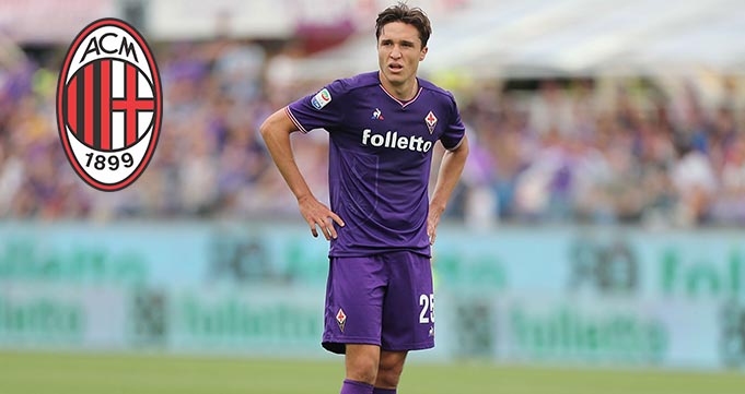 Federico Chiesa Lebih Ingin Bergabung Ke AC Milan